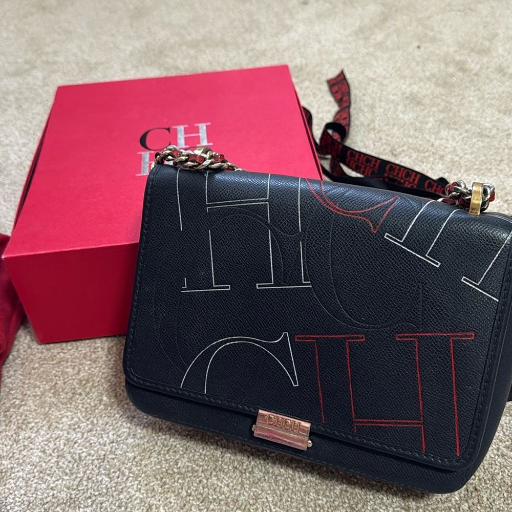 Carolina Herrera Chain Crossbody Bag